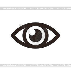 Eye icon - vector image