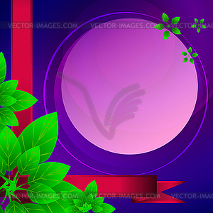 Violet background - vector clipart