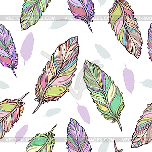 Graphics, artistic, stylized seamless pattern - vector clip art