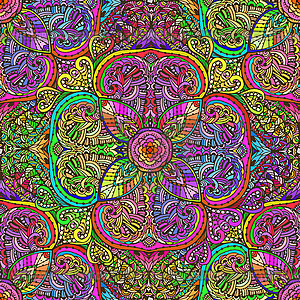 Seamless pattern bouquet Flowers - vector clipart