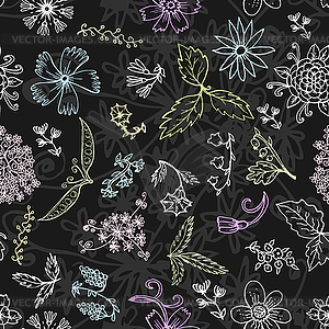 Seamless pattern. Design elements of abstract - vector image