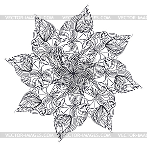 Mandala, ethnic amulet - vector clip art