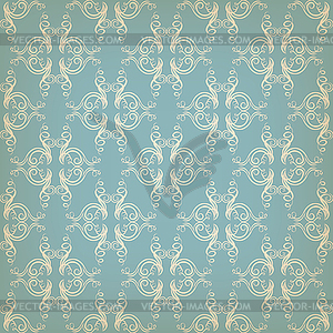 Seamless with decorative pattern - royalty-free vector image