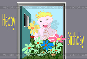 Happy Birthday  - vector clipart