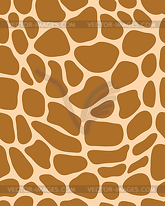 Leather of giraffe - vector clipart / vector image