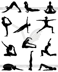 Yoga - vector clipart / vector image