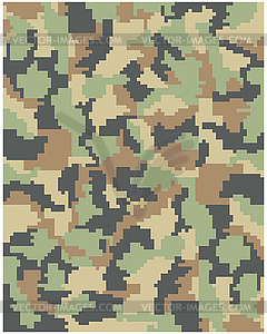 Digital camouflage - vector image