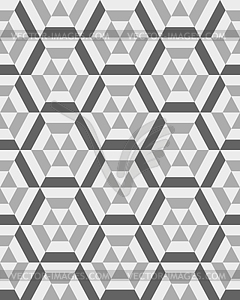 Hexagon seamless pattern - vector image