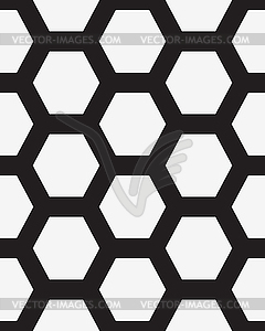 Honeycomb seamless pattern - vector image