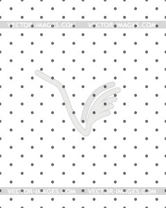 Seamless of dots - vector clipart