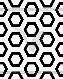 Honeycomb seamless pattern - vector clipart / vector image