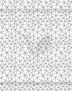 Seamless polygonal pattern - vector clip art