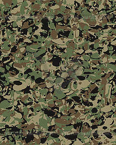 Camouflage pattern background seamless - vector clipart