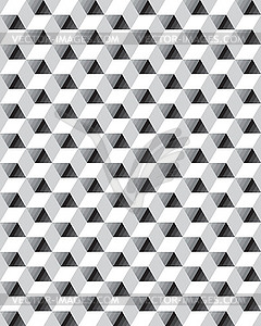 Seamless pattern of gray polygons - vector EPS clipart