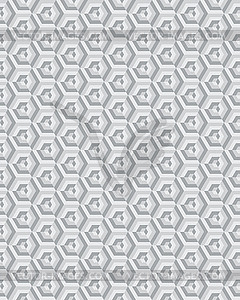 Hexagon seamless pattern - vector image