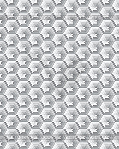 Hexagon seamless pattern - vector clipart