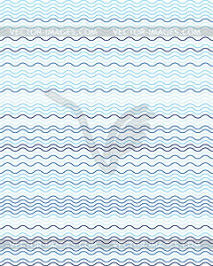 Seamless wavy lines - vector clipart