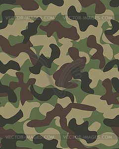 Camouflage pattern background seamless - vector clipart