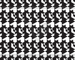 Seamless  monochrome   patterns - royalty-free vector image