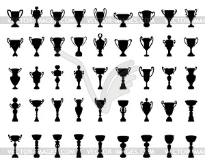 trophy cup silhouette