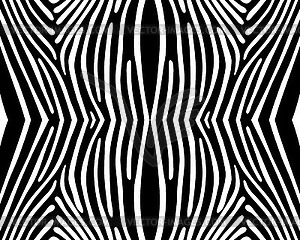 Seamless pattern of zebra leather - vector clipart / vector image