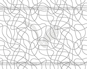 Background with black wave lines  - vector clip art