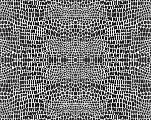 Alligator skin, seamless pattern - vector image