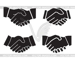 Деловое рукопожатие крепкое - изображение в формате EPS