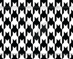 Seamless background of black and white pattern - vector EPS clipart