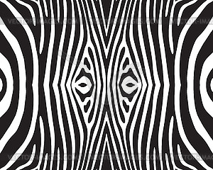 Seamless pattern of zebra skin - vector clip art