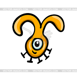 Cute monster - vector image