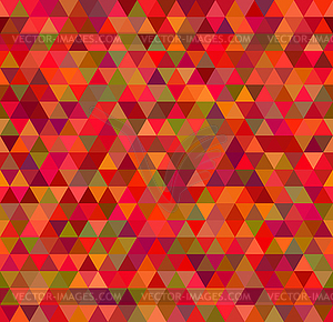 Seamless pattern of pink triangles - vector clip art