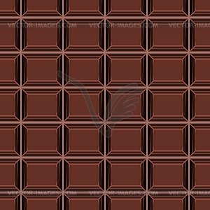 Seamless pattern with chocolate texture - vector image