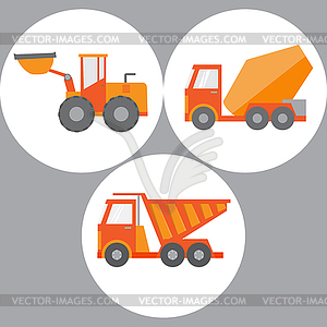 Set of construction equipment and tools, image. fla - vector image