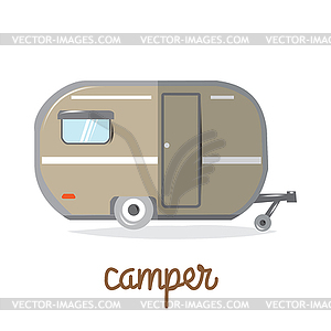 Car van for travel and rest, , for design and - vector clipart