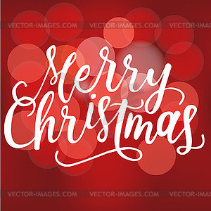 , on bright festive background with bokeh effect - vector clipart