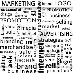 Seamless pattern of business concepts. Sales and - vector image