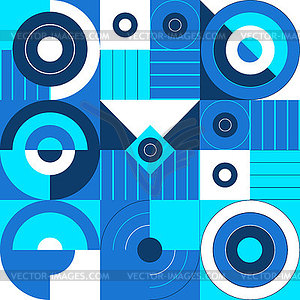 Trendy geometric elements memphis colorful and - vector clip art