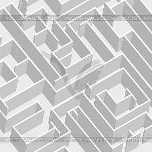 Labyrinth background - vector image