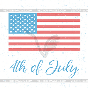 4th of July, independence day - royalty-free vector image