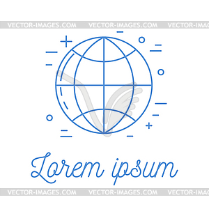 Internet icon - vector image