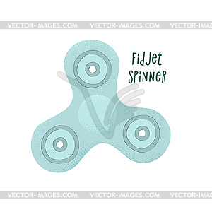 Fidget spinner - vector clipart