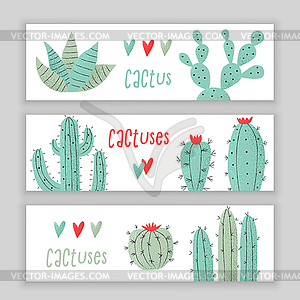 Cactus plant - vector image