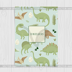 Dinosaurs design, tyrannosaurus rex - vector EPS clipart