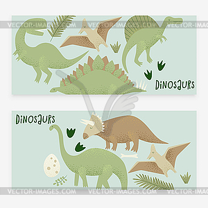 Dinosaurs design, tyrannosaurus rex - vector image