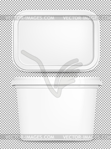 Butter box - vector clipart