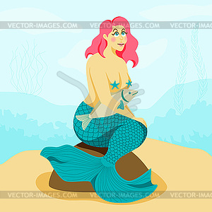 Mermaid - vector clipart