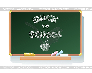 Back to School - royalty-free vector image