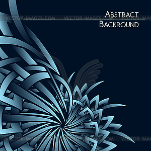 Abstract Spiral Background - vector clip art