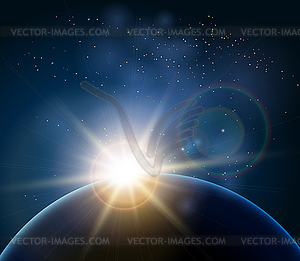 Earth Planet - vector clip art